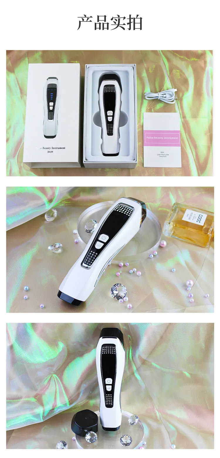 Hot Sales Home Use Micro-Current Firming LED Therapy Anti-Wrinkle Facial Beauty Massager