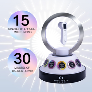 Red Light Therapy Microcurrent Facial Device Face Lifting Anti-Aging Skin Tightening Rejuvenation Machine with Serum Wholesale