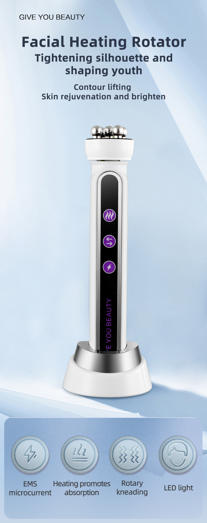 Facial Heating Rotator Presentation 1