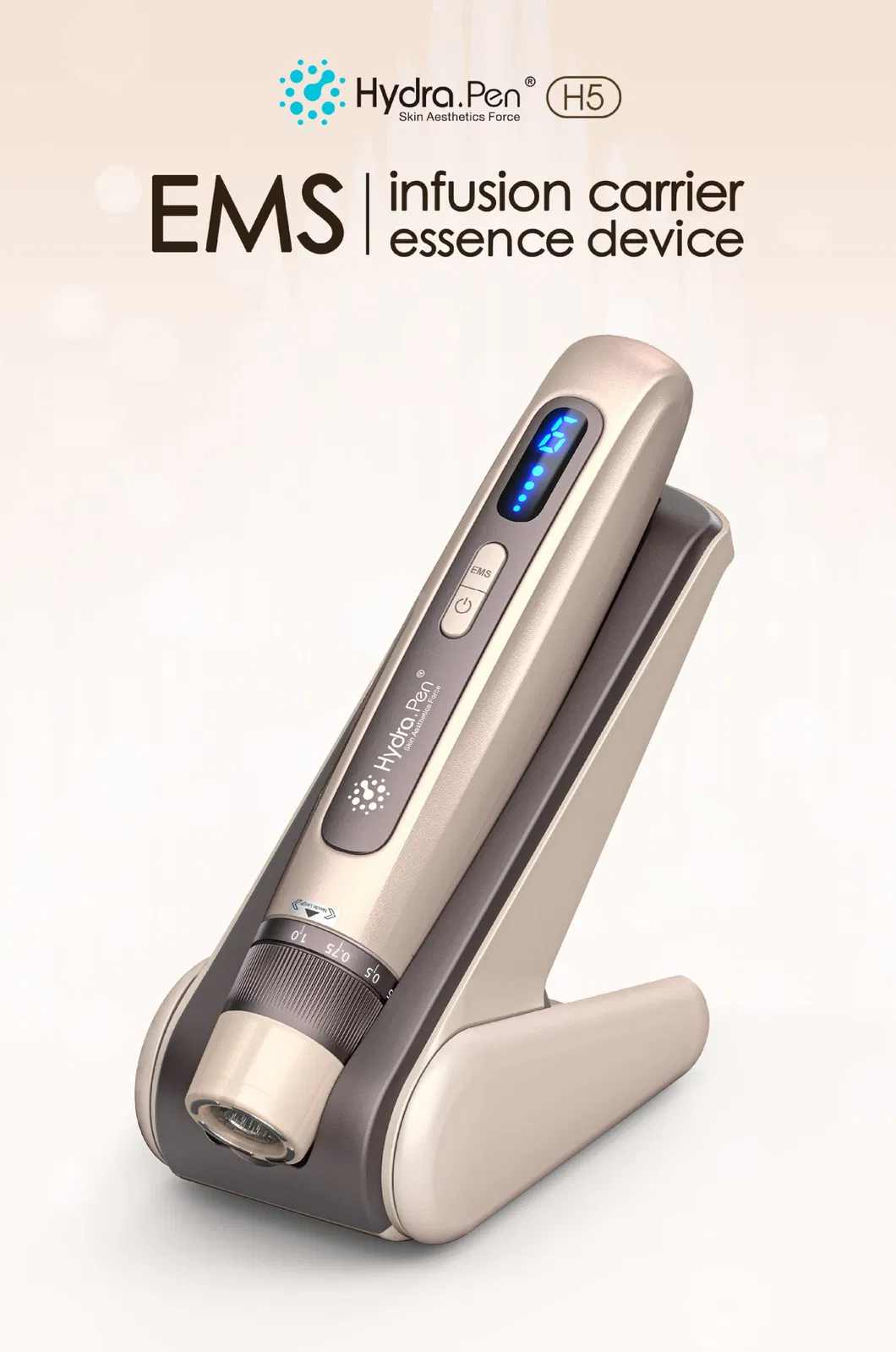 Rechargeable EMS Essence Infusion Derma Pen Hydro Pen H5