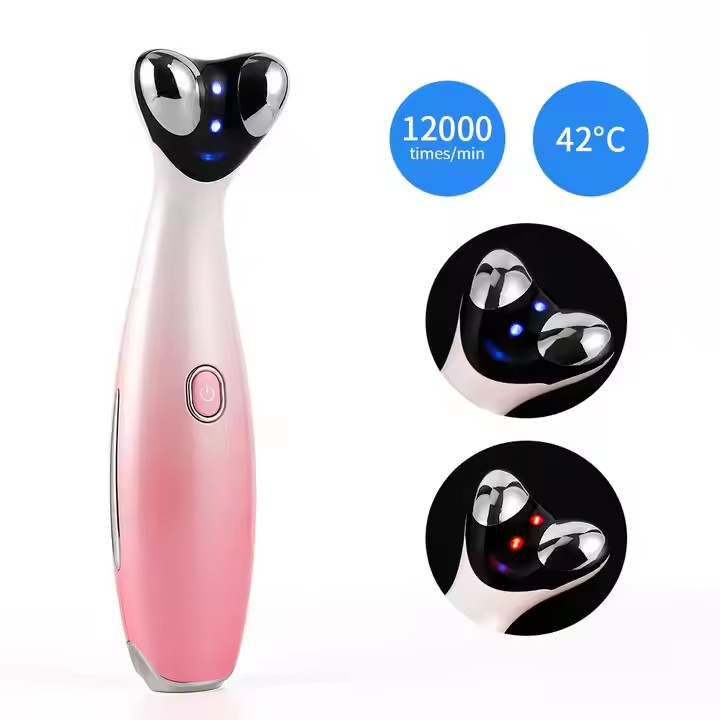 Portable Rechargeable Skin Whitening Face Slimming Eye Bag Reducing Machine Face Lift Beauty Device