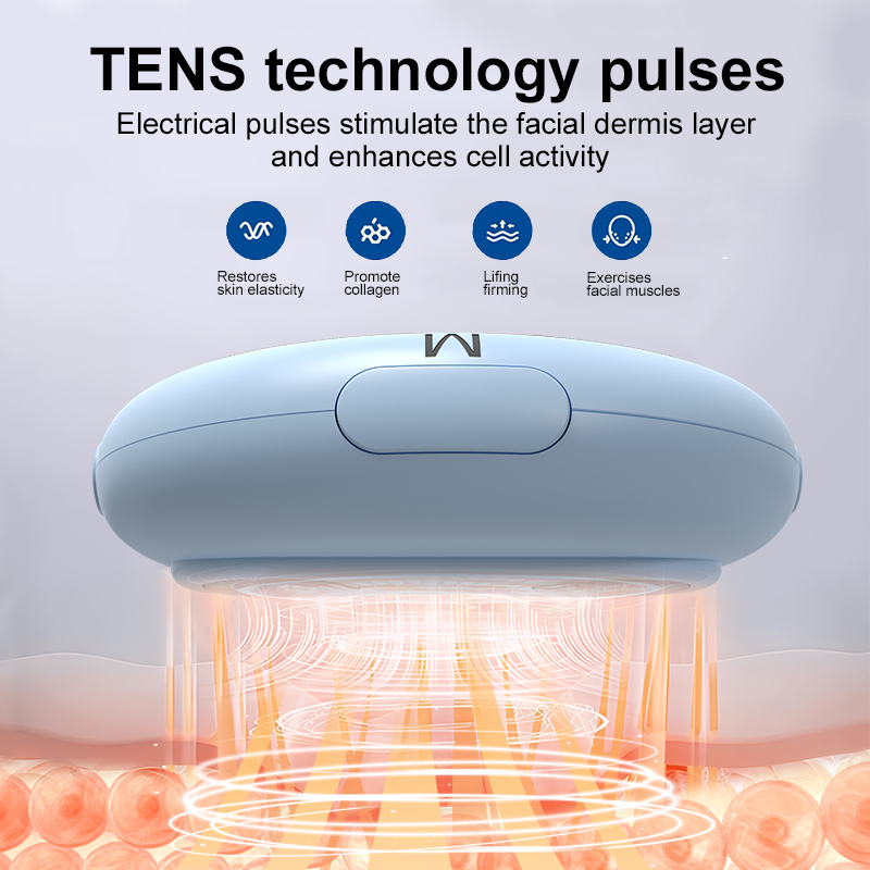 8 Modes 19 Levels EM S Microcurrent Face Lift Bandage V Face Slimming Anti Wrinkle Double Chin Remover Skin Rejuvenation Neck