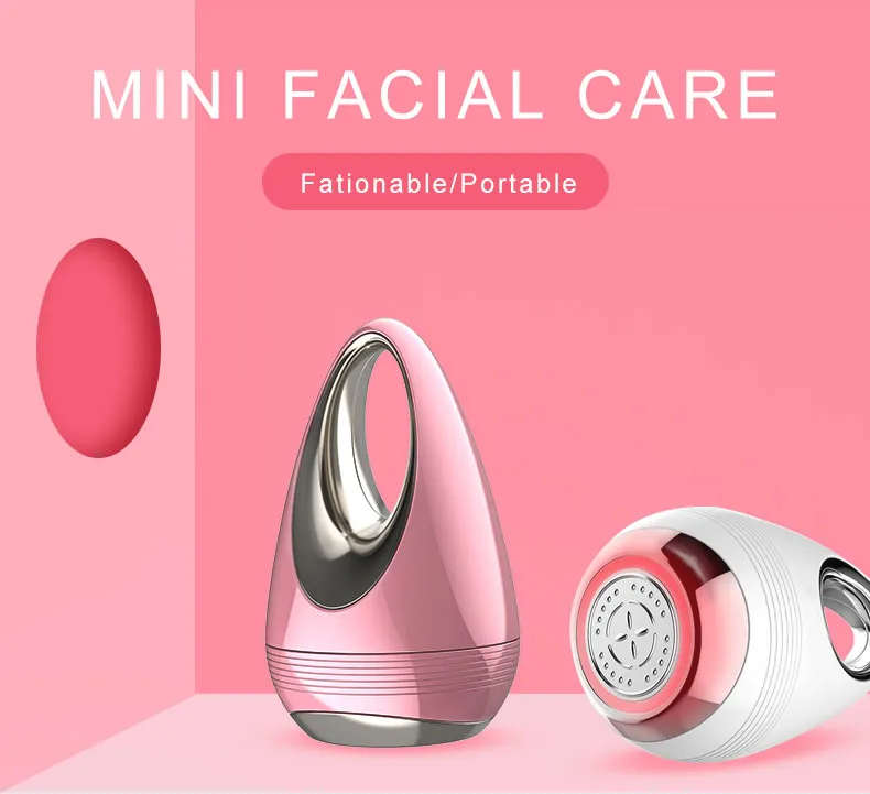 Multifunctional Beauty Equipment Anti Wrinkles Facial Lifting Microcurrent Magnetic Introducer High Frequency Vibration Electric Face Massager