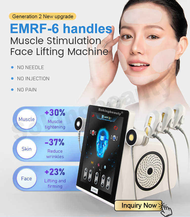 Portable Face Lift Wrinkle Removal Anti-aging EMS Machine