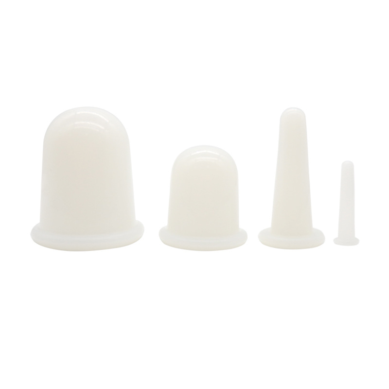 Wholesale Body Vacuum Therapy Professional Silicone Set Face Machine Silicone Massage Equipment Facial Cupping Tool