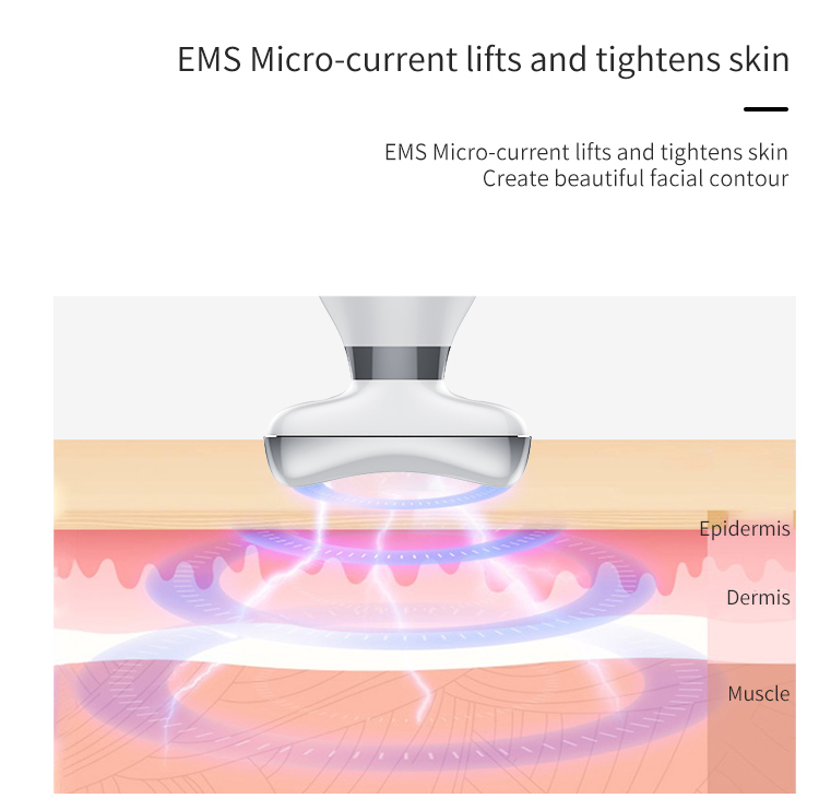 Portable 5-in-1 Microcurrent Face Lift Machine