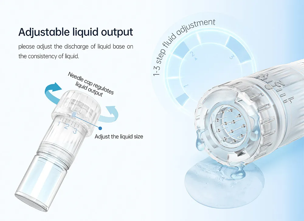 Advanced EMS Microneedle Beauty Device for Home Use