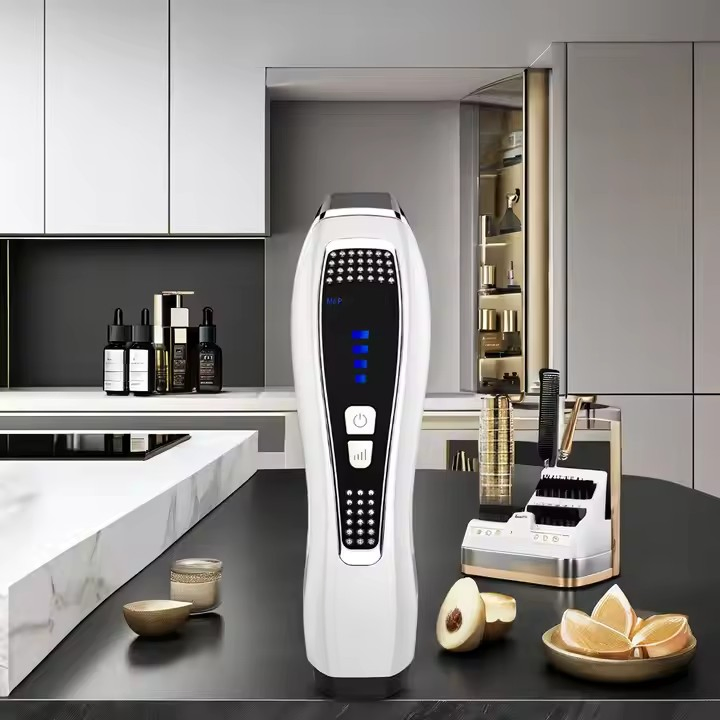 Hot Sales Home Use Micro-Current Firming LED Therapy Anti-Wrinkle Facial Beauty Massager