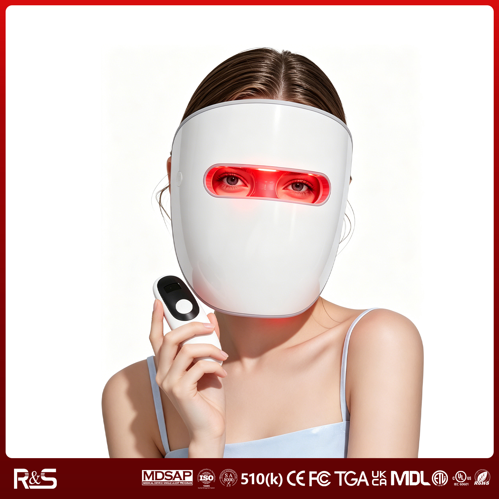 Beauty Face Lifting SPA Massager Smart Facial Enhanced Deep Moisturizing Flexible Electric Microcurrent SiliconeFacial Mask