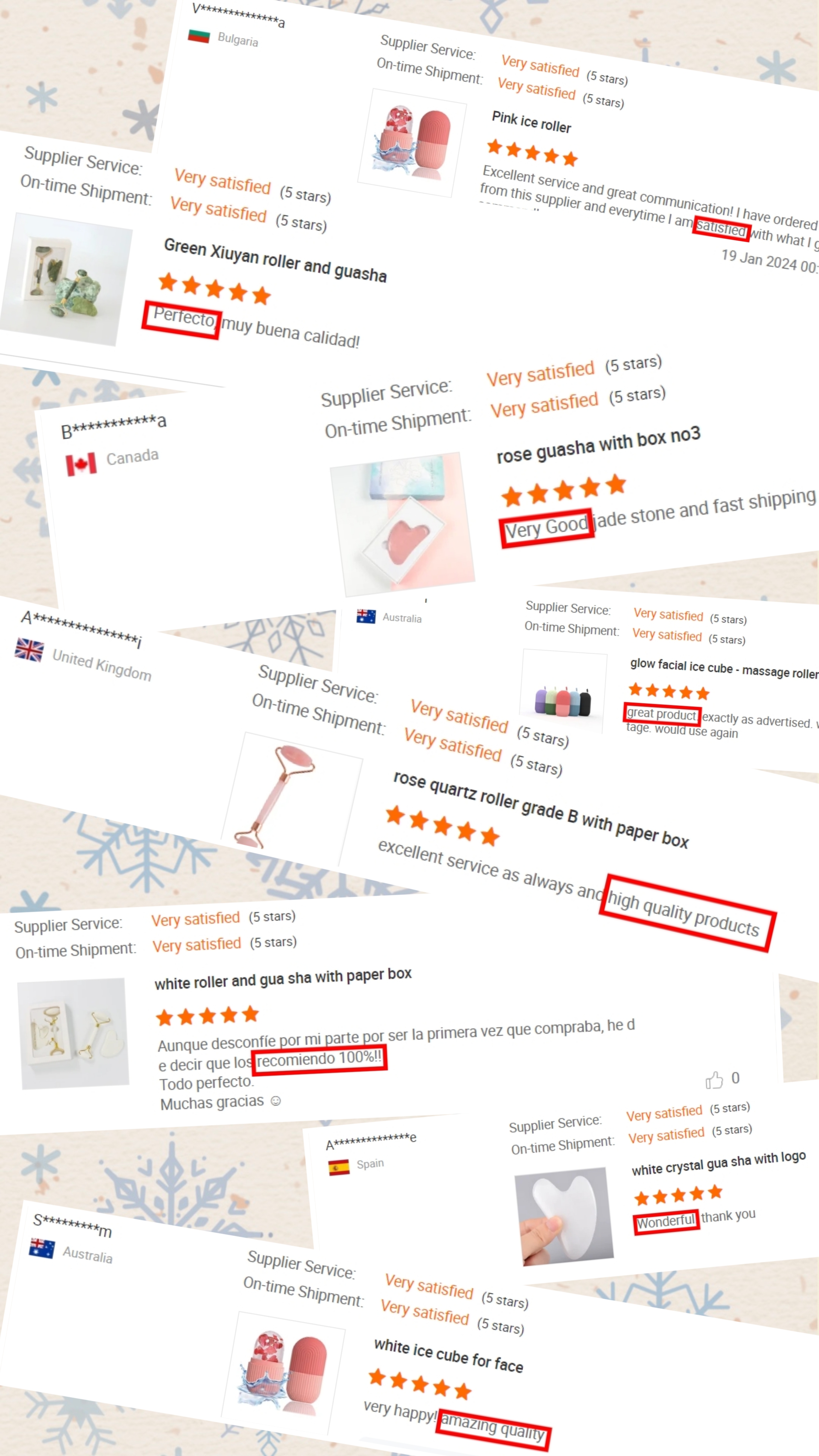 Customer Comments and Reviews