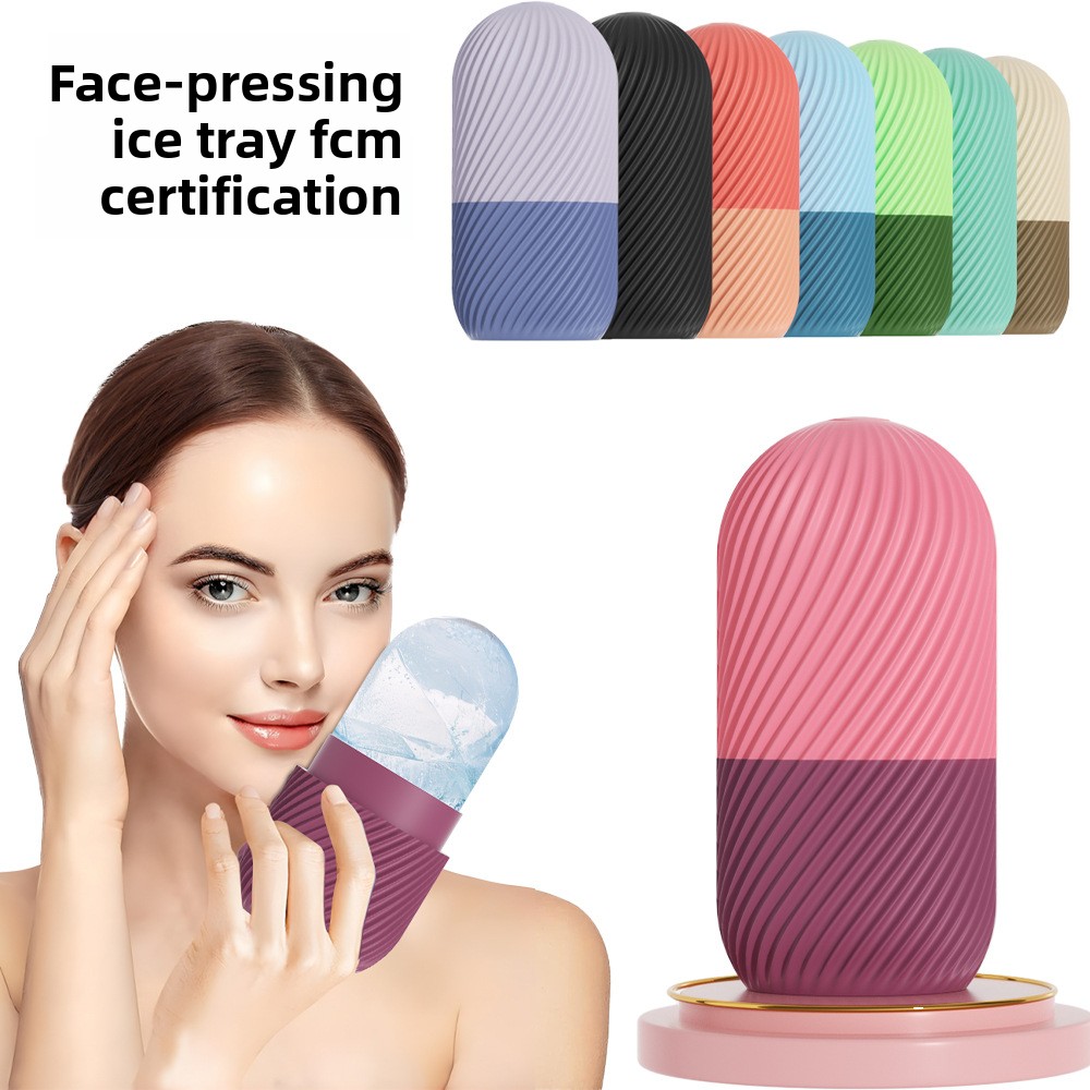 Silicone Face Ice Cube Roller Massager