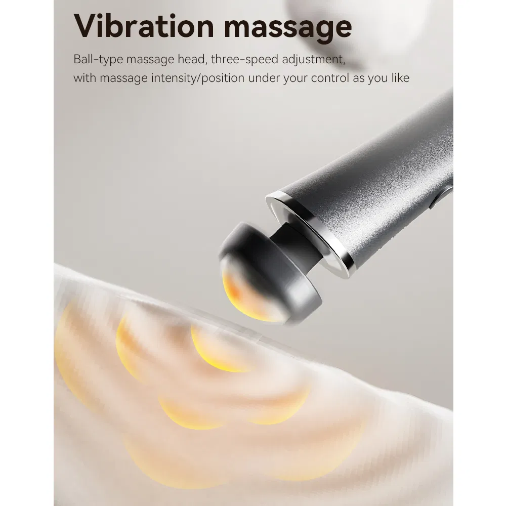 Mini Portable Rechargeable Vibration Heat Eye Massage Beauty Device for Reducing Puffiness