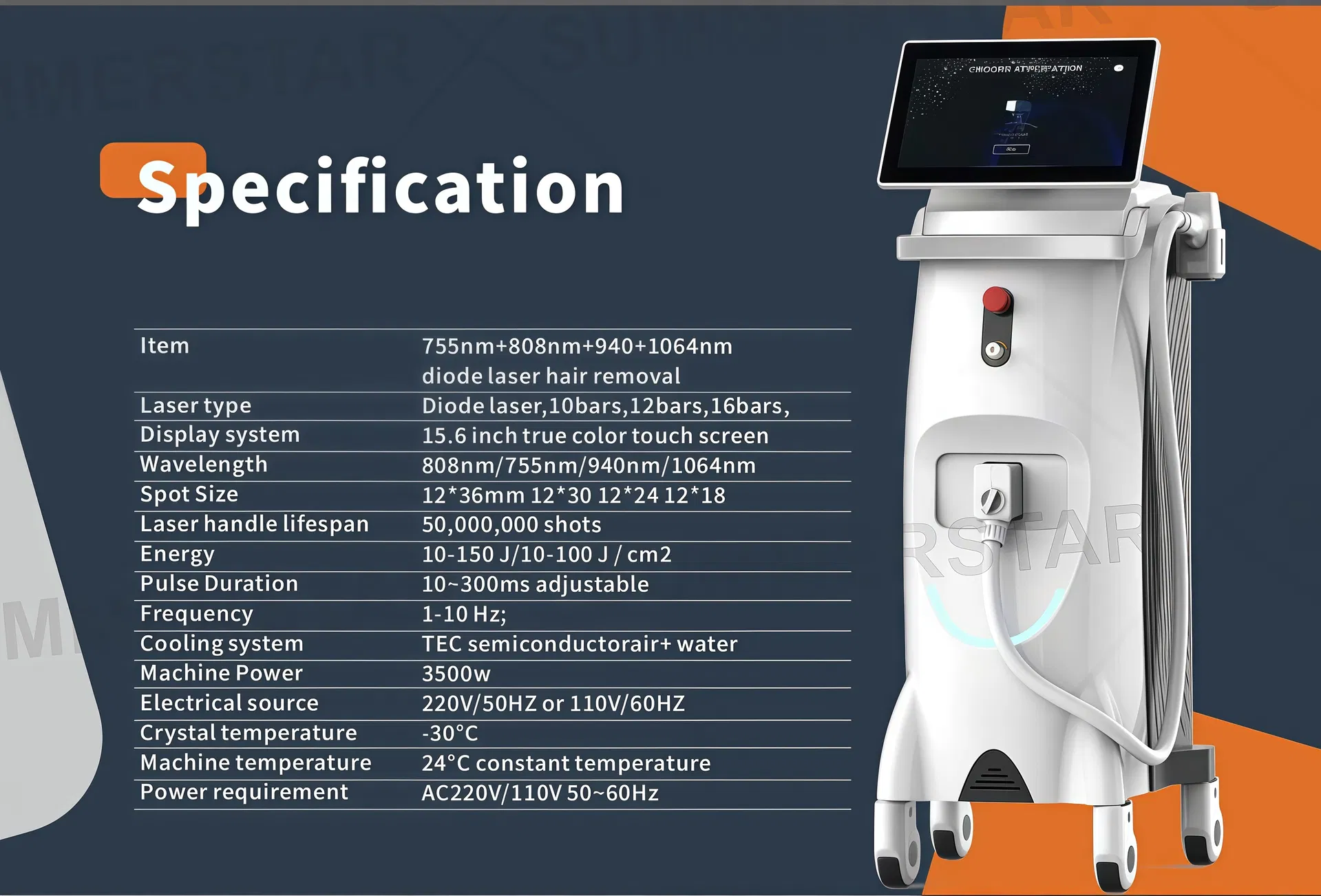 Laser Specifications