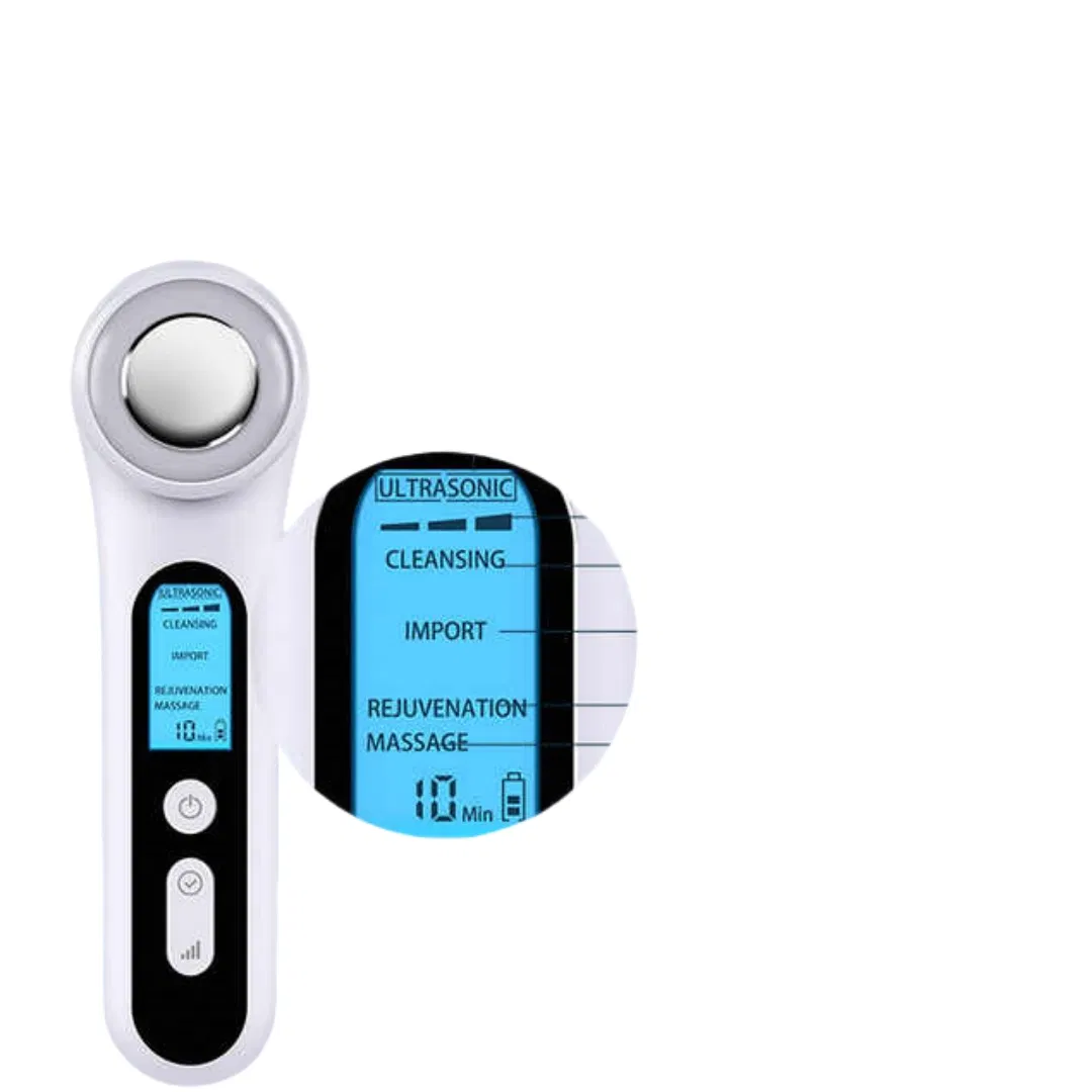 Skin Rejuvenation Ultrasonic Clean Import LED Facial Beauty Massager