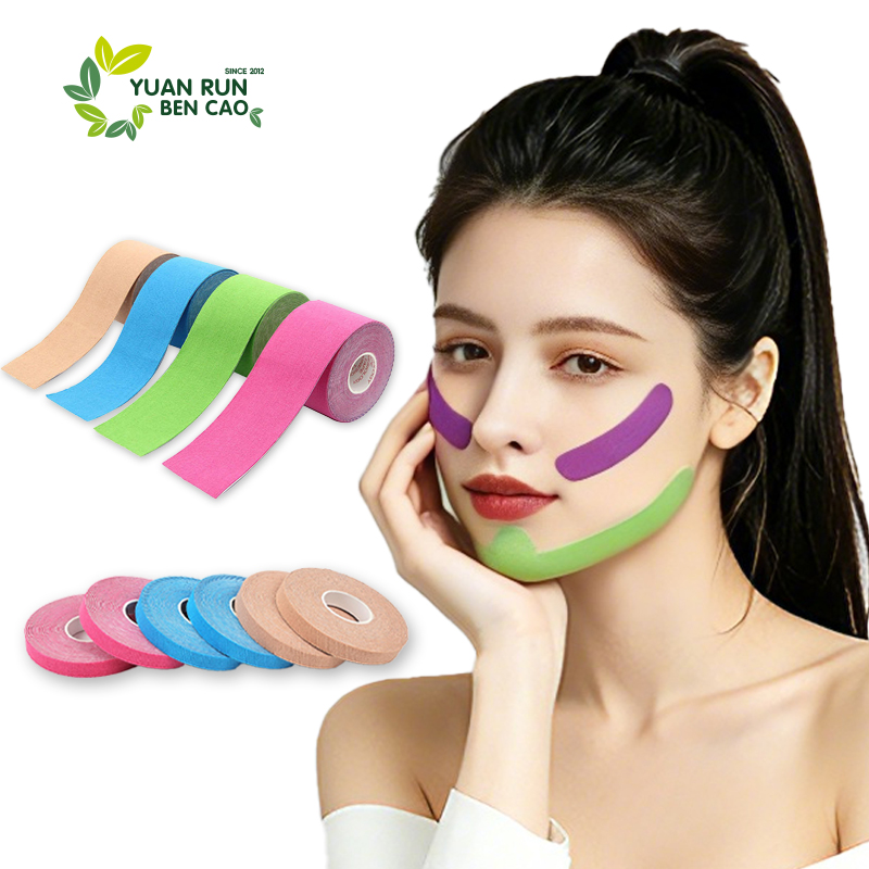 Manufacturer Hypoallergenic Kinesiology Tape For Face Lift - Beauty Skin Care Cosmetic Lifting Tape With Free Design B2B