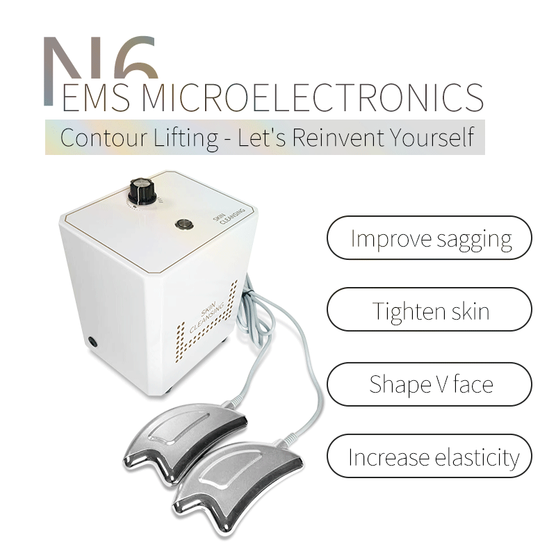 Professional Face Lifting Device Microcurrent Face Massager Face Neck Beauty Machine for Skin Tightening Wrinkle Removal