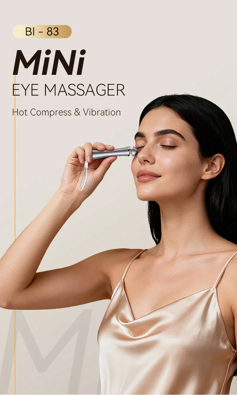 Portable Rechargeable Vibration Heat Mini Eye Massage Beauty Device
