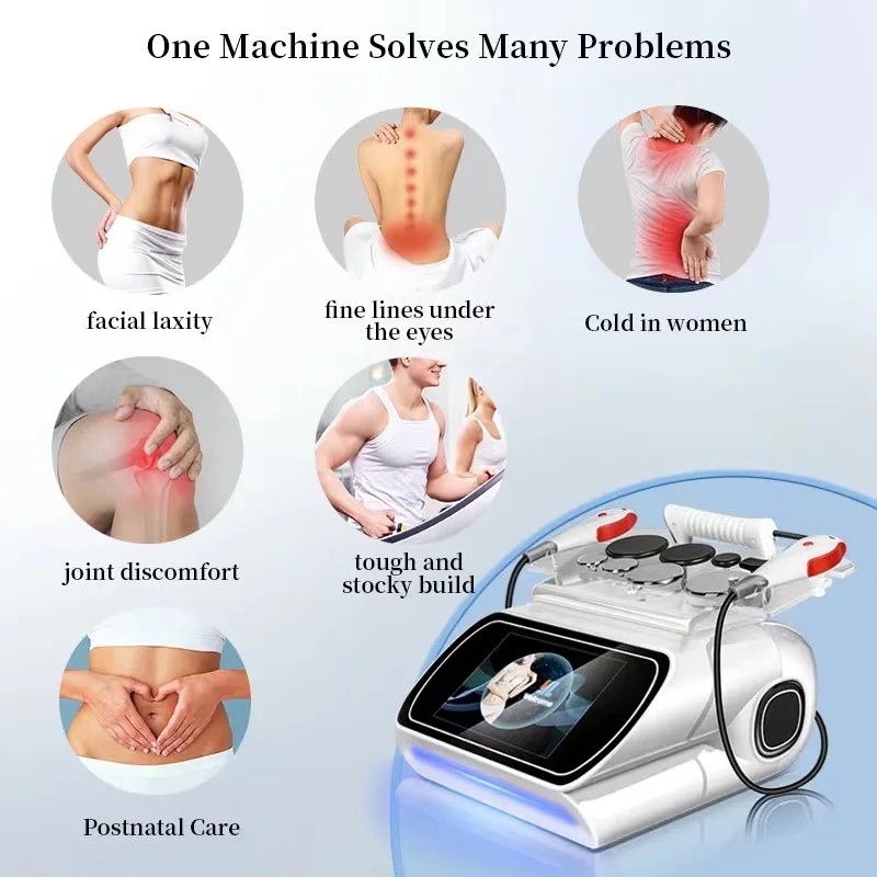 Professional 448KHz Indiba Therapy Machine for Skin Tightening Deep Heating Muscle Relaxation Pain Relief Home Device