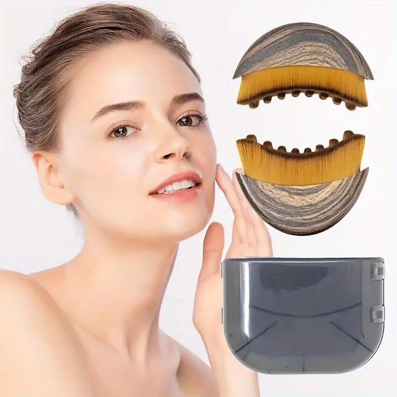 CE Lymphatic Brush Brochas De Maquillaje for Facial Contour Massage Eye and Neck Care Dropshipping Face Lifting Massage Brush