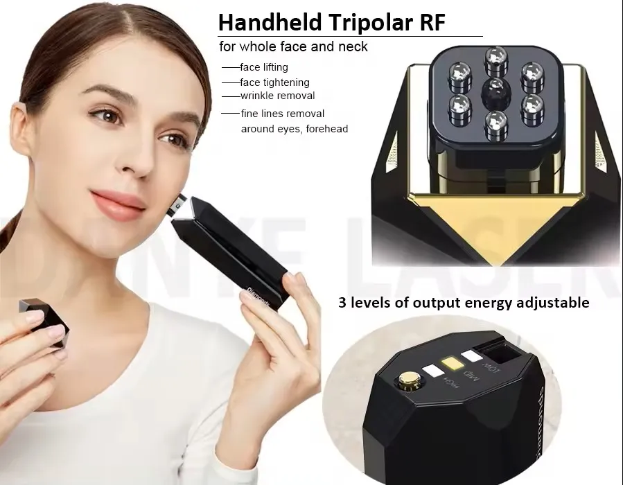 Tripollar RF Skin Tightening Facial Lifting Wrinkle Removal Functions
