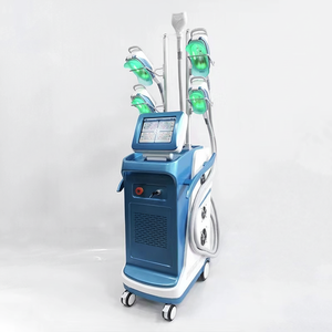 Wireless Standing 360 Cryolipolysis Weight Loss Shaping Machine 5 Handles Air Fat Decomposition Commercial Use Double Chin CE