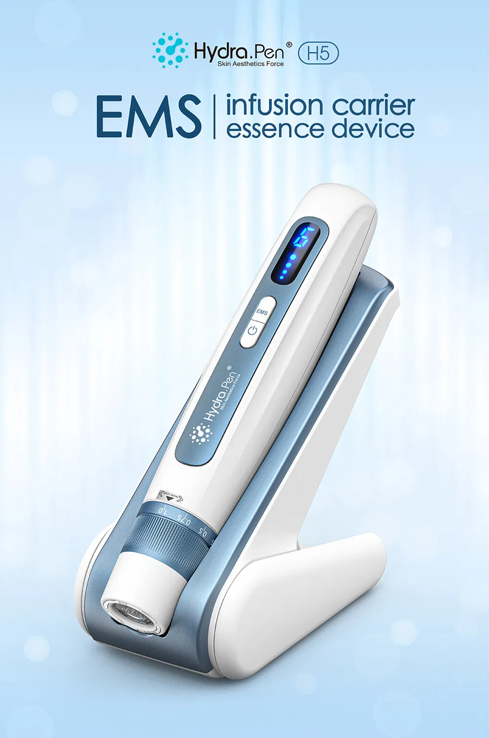Advanced EMS Microneedle Beauty Device for Home Use