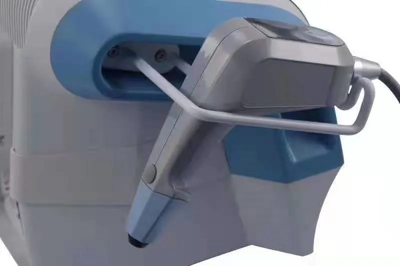 Detailed photo display of RF body handles