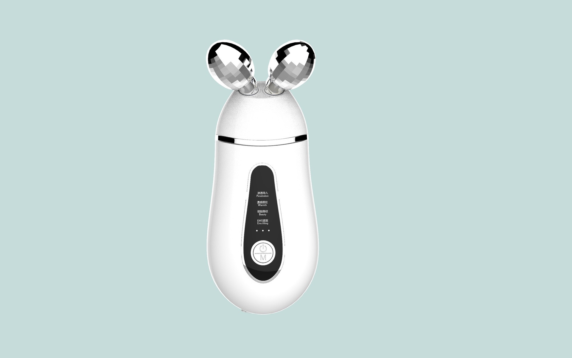 Portable Women's Microcurrent Face Massager Electric Roller Beauty Instrument for Skin Care Gift Product