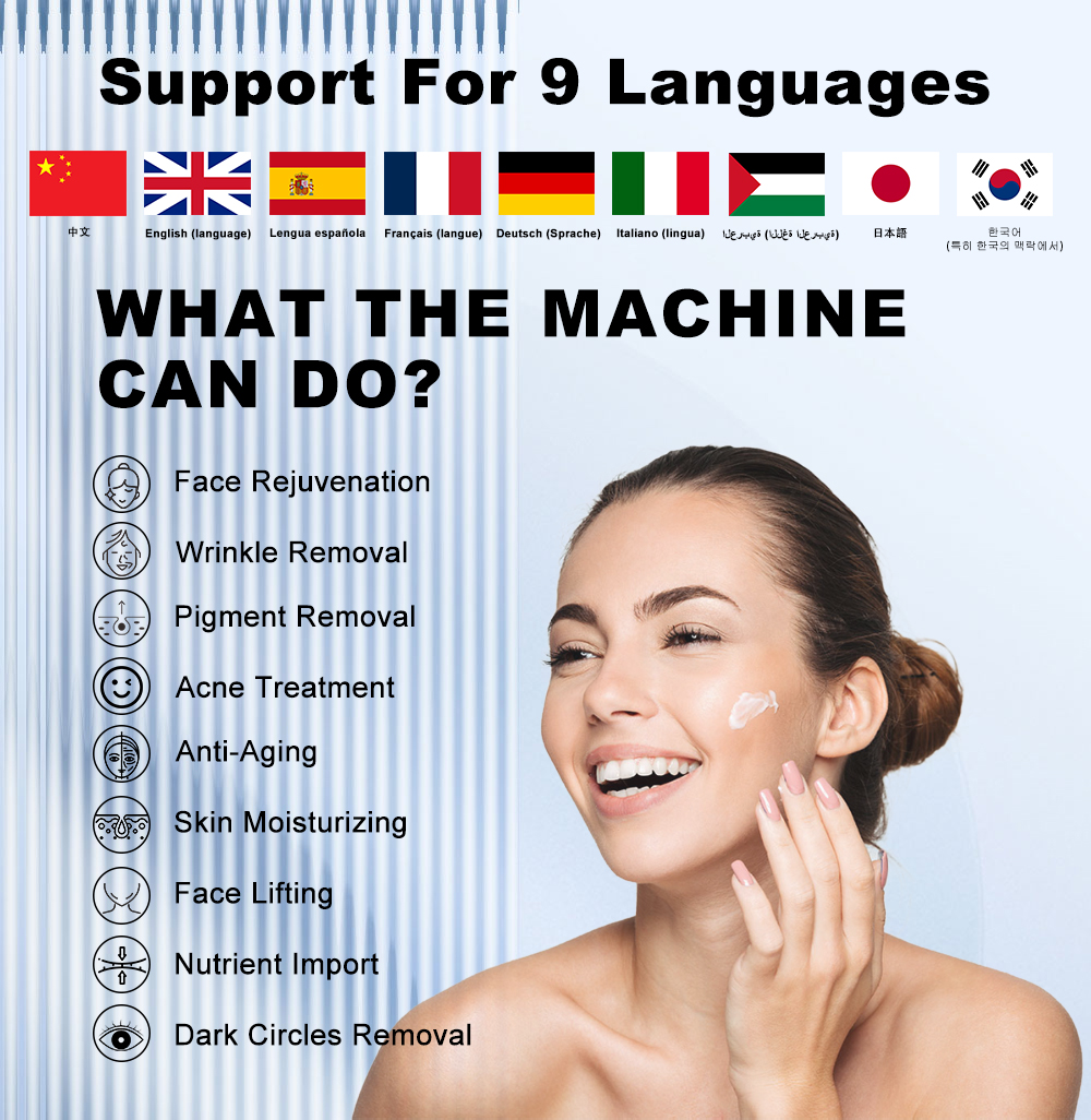 2025 New Hydro Device Cleanse Extract Hydrate Beauty Skin Management Master 14 in 1 Hydra Aqua Peel Facial Machine