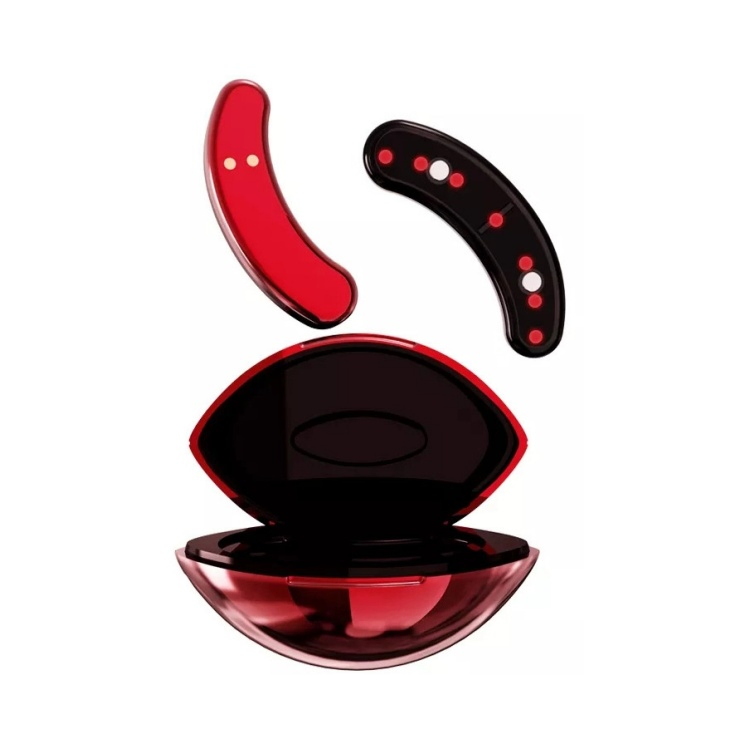 Home Use EMS Red Light Micro Current Eye Vibration Massager Beauty Device