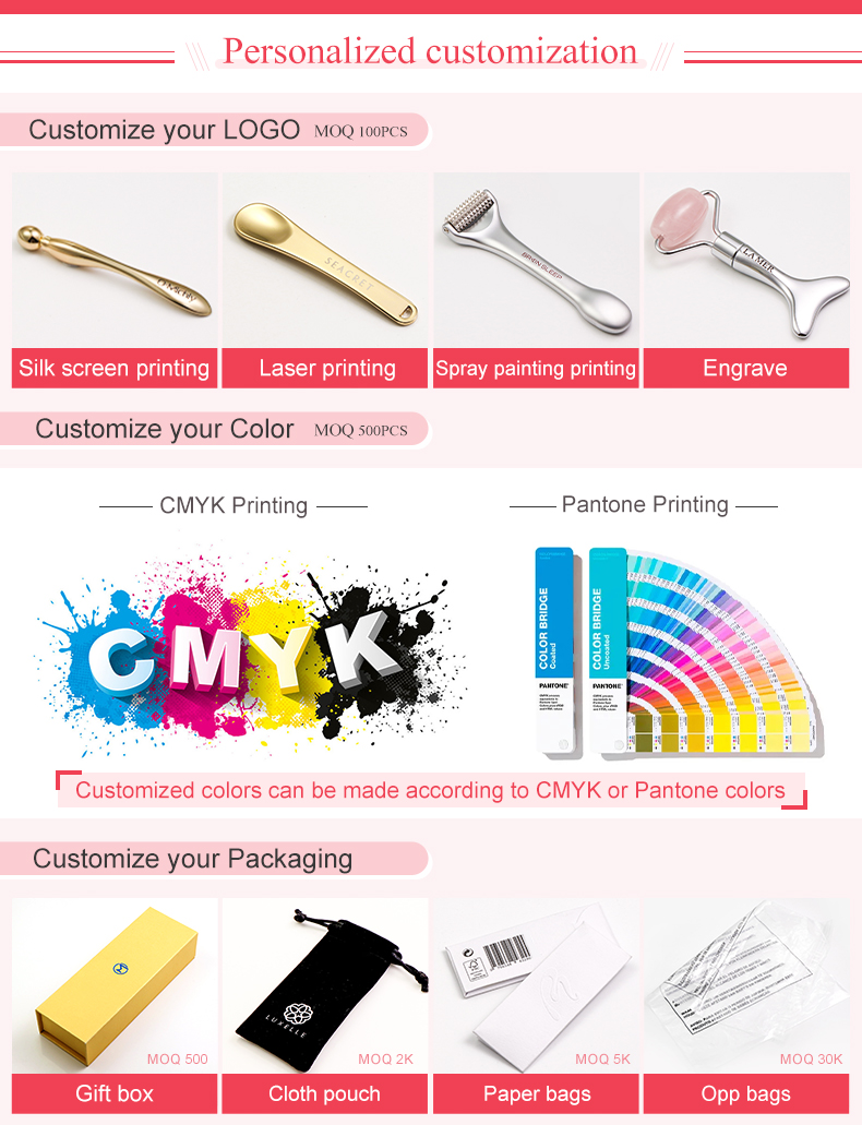Personal Care Anti Wrinkle Facial Lifting Rollers Y Shape 3D Massager Face Neck Jingwang GLY21009 Manual-Wired