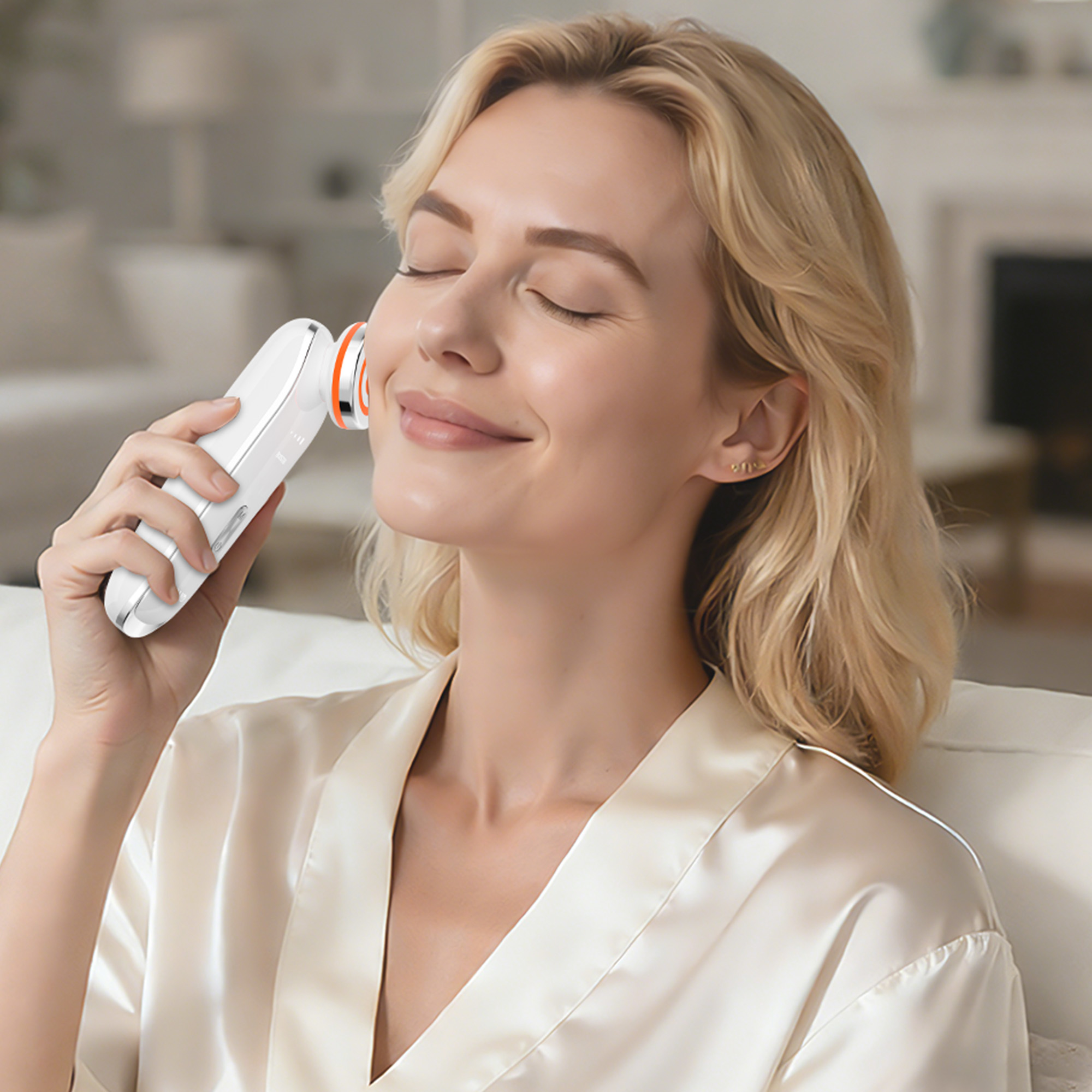 AGE-R BOOSTER PRO 6-in-1 Face &amp; Neck Lifting Massager 2026 Korean Electroporation &amp; Microcurrent Beauty Glass Skin Device