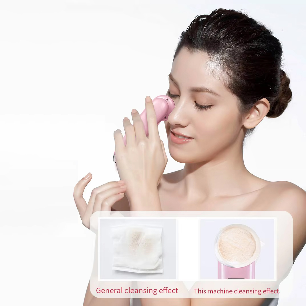 New Arrival Glow Bio-Electric Skin Tightening Rejuvenation Facial Vibration Massage Device Hot Cold Face Lift Massager US Plug