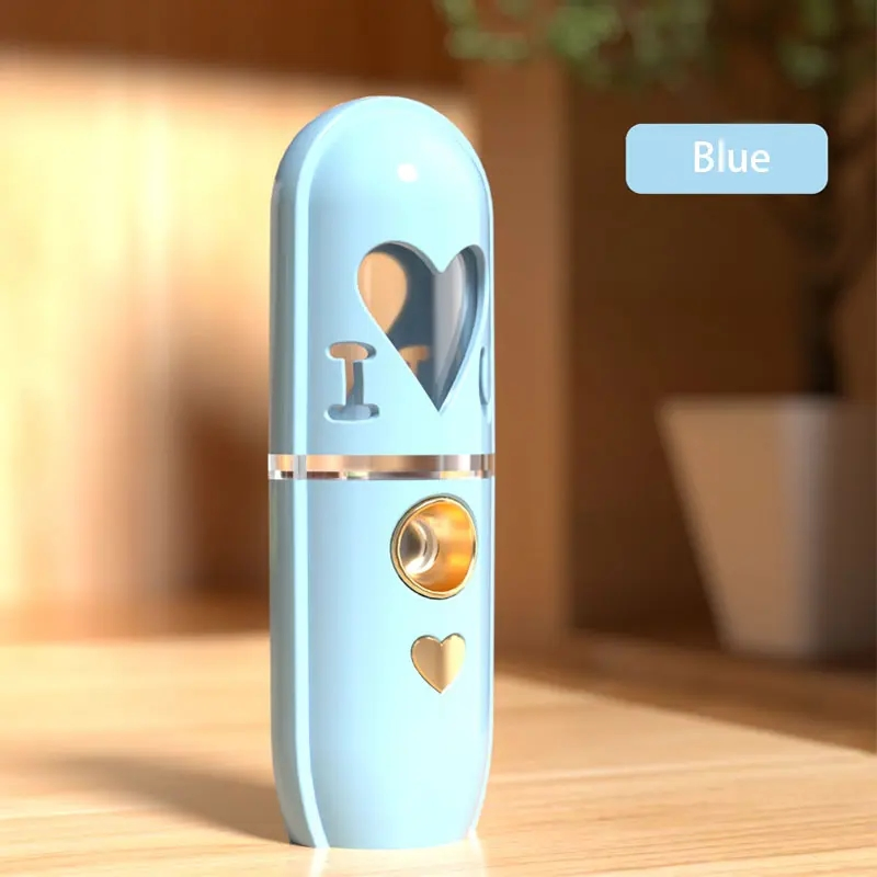 Home USB Rechargeable Beauty Humidifier Creative Gift Hydration Instrument Steam Face Spray Machine Nano Hydration Device
