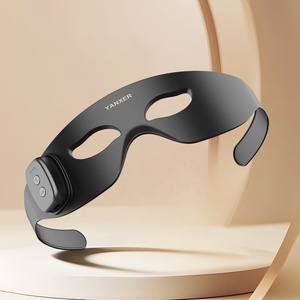 Yanxer OEM ODM 3D Under Eey Skin Care Tool Microcurrent Glasses Dark Circles Eye Bags Massager For Eyes Fatigue Puffiness Relief