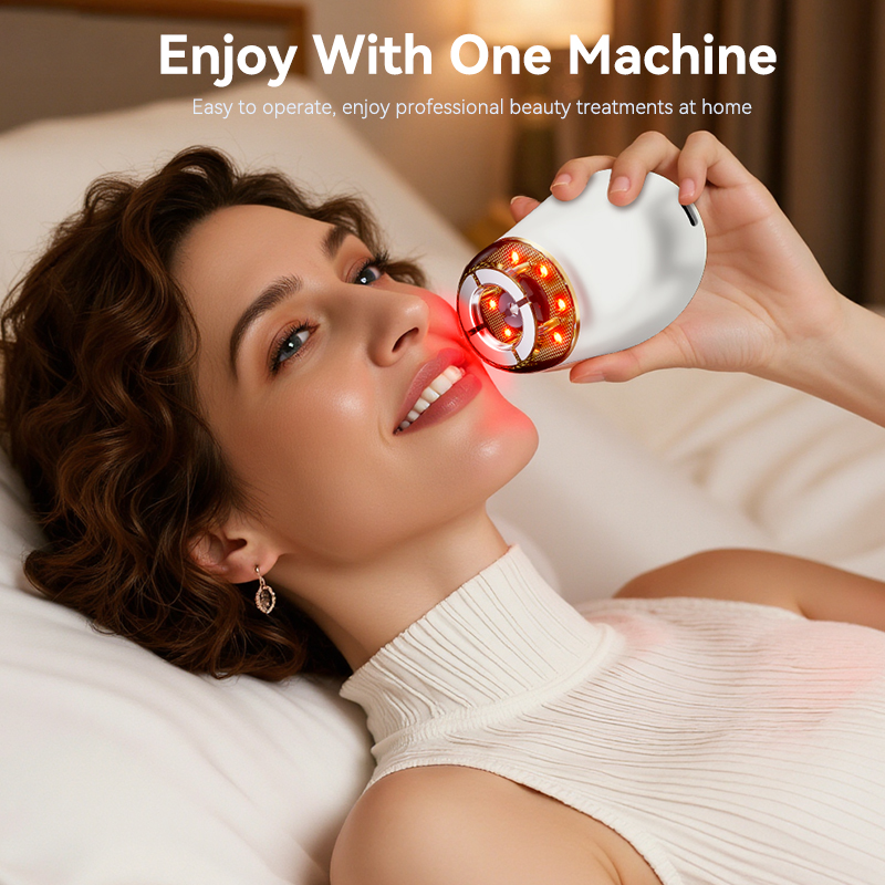 New Microcurrent Gua Sha Facial Massager Vacuum Fat Burning Beauty Device for Face Sculpting Neck Tightening &amp; Wrinkle Care