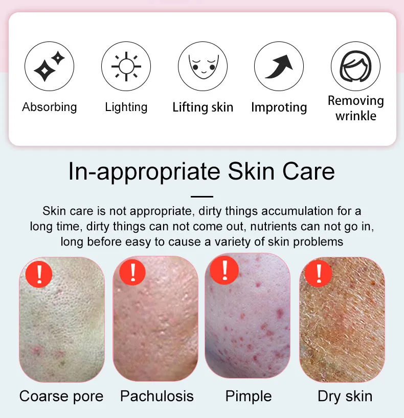 Multifunctional Beauty Equipment Anti Wrinkles Facial Lifting Microcurrent Magnetic Introducer High Frequency Vibration Electric Face Massager