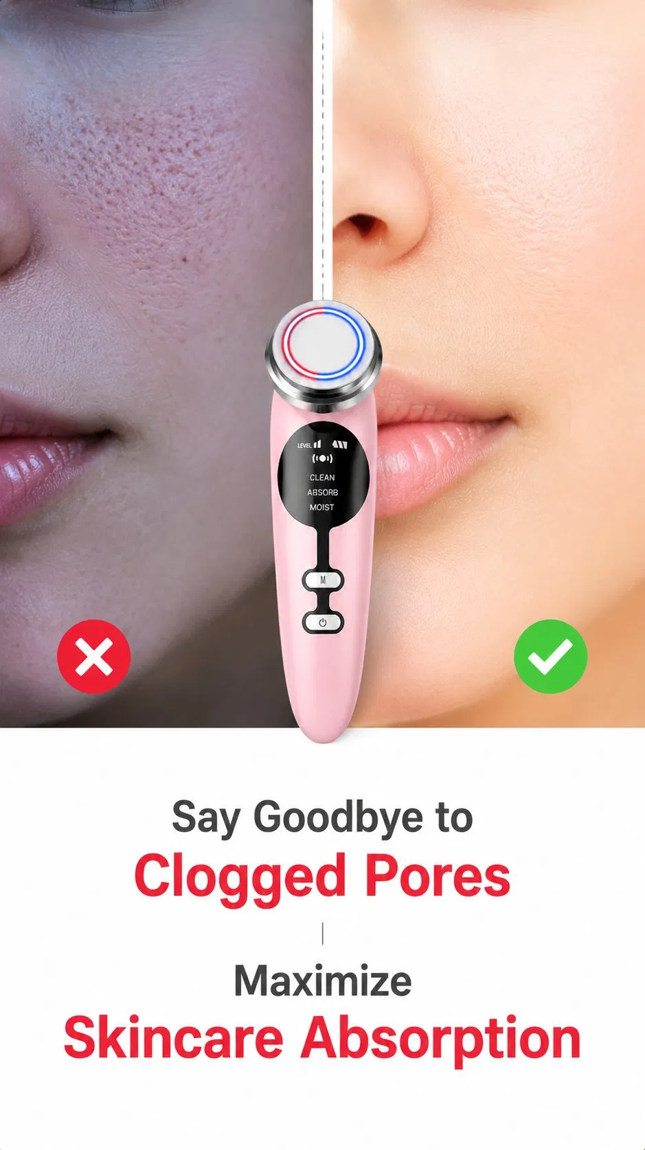Pocket Size Rechargeable Facial Neck Tightening Home Beauty Device View 9