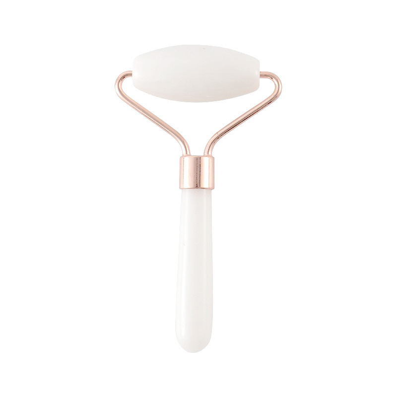 Private Label Custom Logo Face Head Neck Spa Massager Facial Massage Roller and Guasha Set