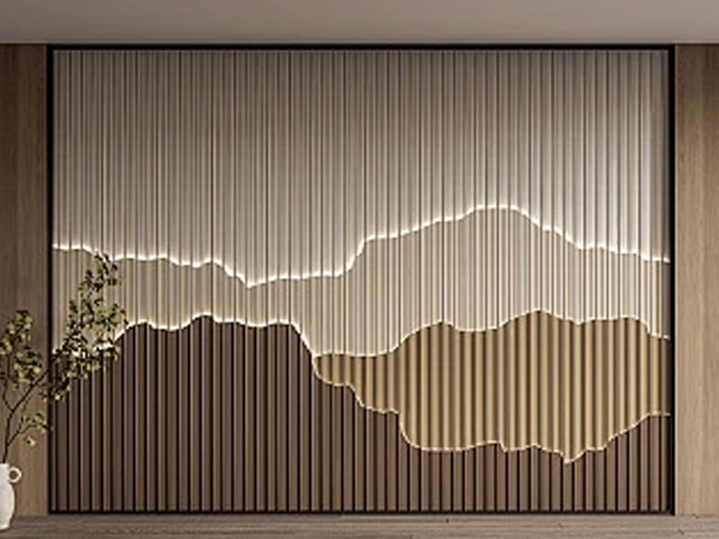 Interior Wall Decorative Aluminum Profile Stylish & Functional detail 2