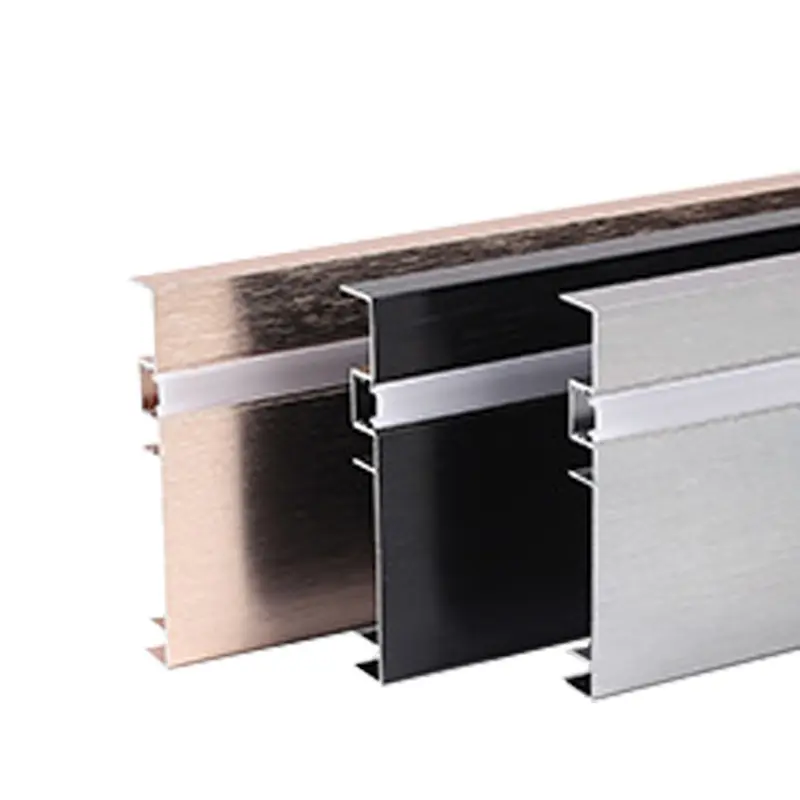 Wholesale Customizable Premium Aluminum Skirting Board Profiles - Top China Suppliers & Factory for Modern Interiors Suppliers, Factory