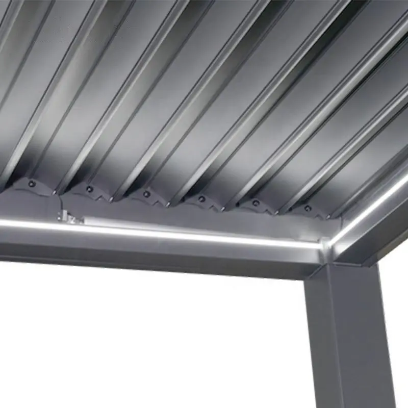 Wholesale Custom Aluminum Pergola – Waterproof, Wind Resistant, UV Blocking | China Suppliers & Factory Supplier, Factory
