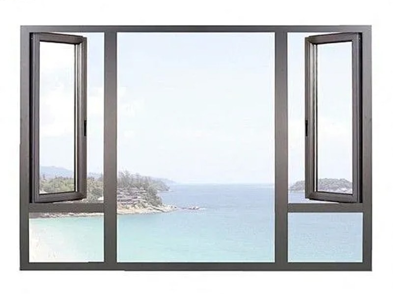 Customizable Aluminum Casement Window Profile Sample OEM Supported detail 2