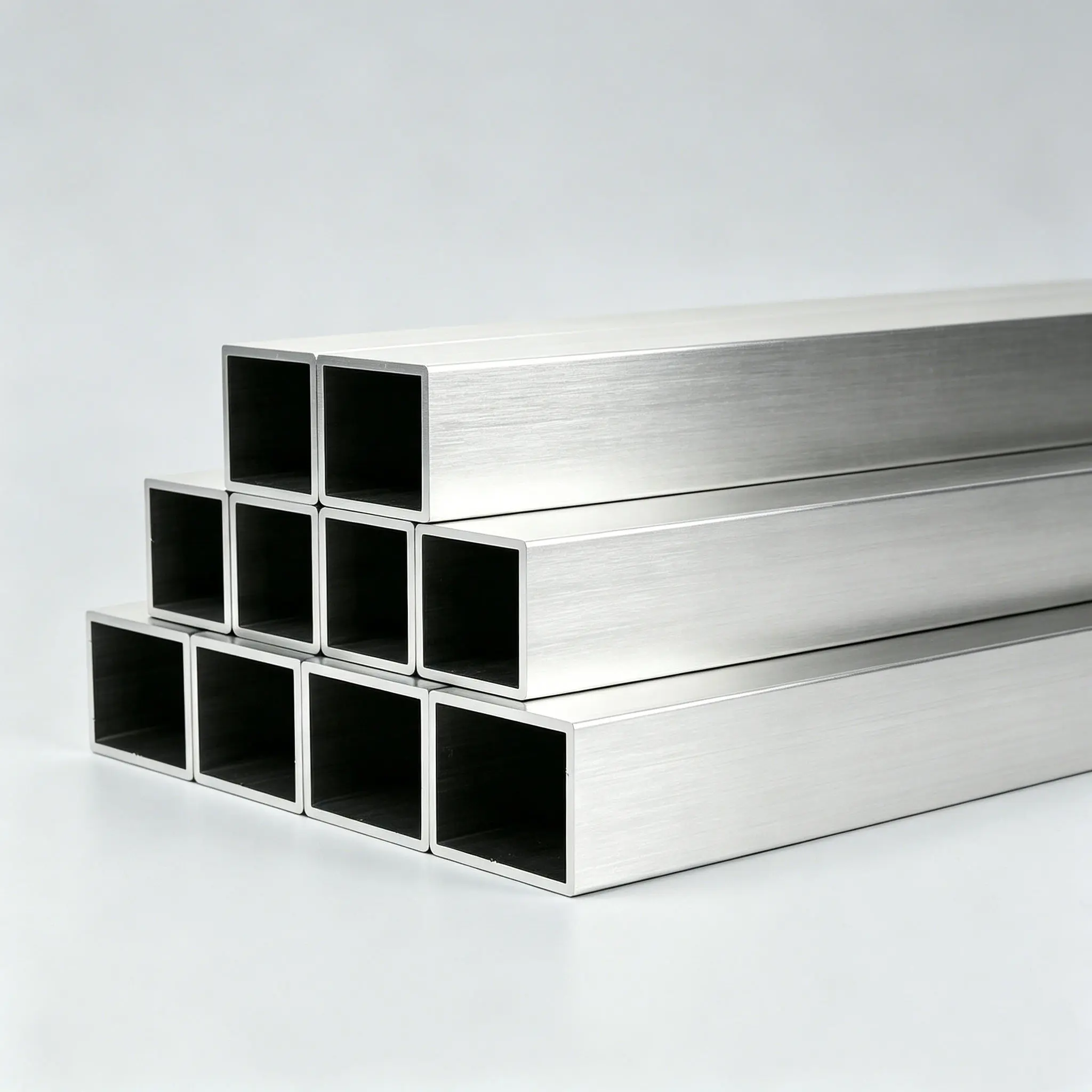 Wholesale 6063 Brushed Aluminum Square Tube Manufacturers, Suppliers
