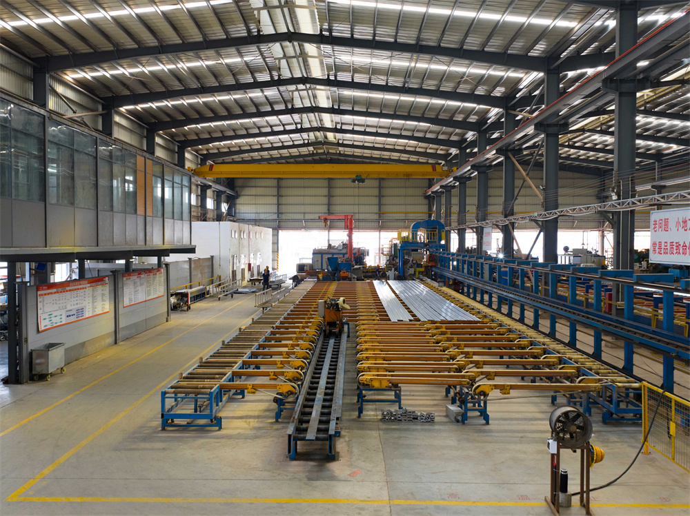 Aluminum profile extrusion billet heating process