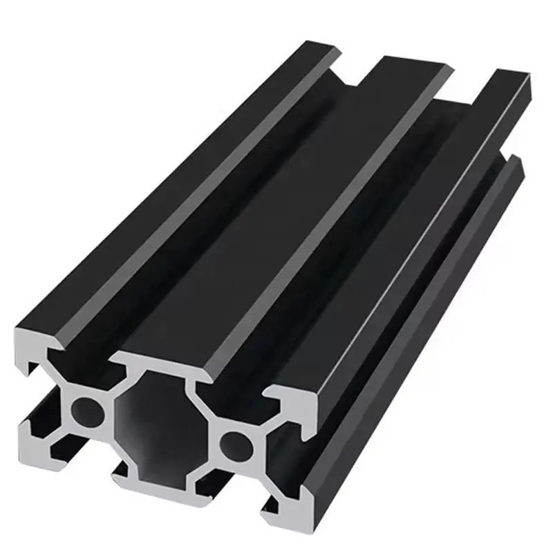Wholesale 2020 Black Silver T-slot Aluminum Profile Manufacturer, Factory