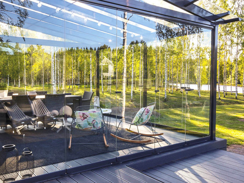 Customizable Weatherproof Sunroom Aluminum Profile 05
