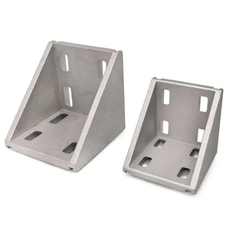 China Die Cast Aluminum Angle Bracket for Extrusion Profile Factory, Factories