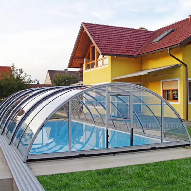 Wholesale Aluminum Polycarbonate Pool Sunroom Supplier, Factories