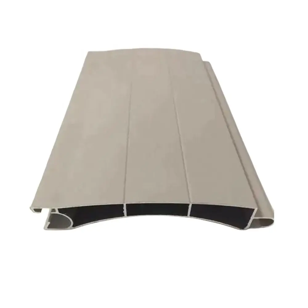 China 6063 Aluminum Roller Shutter Slat Extrusion Profile For Garage Door Manufacturers, Factories